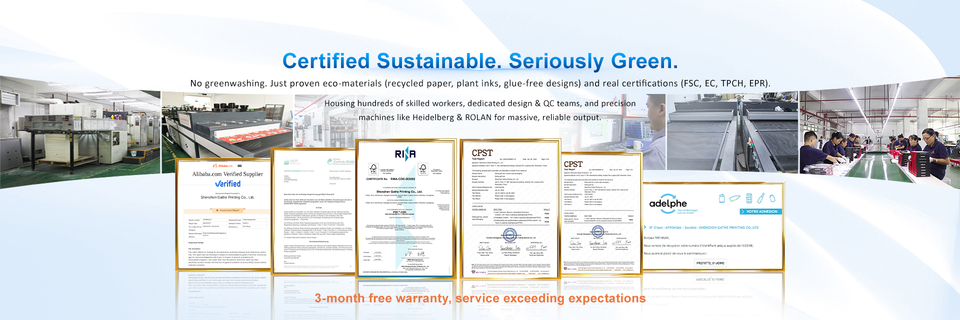 chất lượng Hộp bao bì quà tặng các tông nhà máy