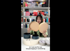 Tùy chỉnh in trà & cà phê hộp giấy cứng hộp đóng gói món quà trà