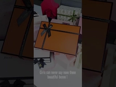 Hộp đóng gói ván hộp quà hộp giấy sang trọng hộp quà với vòm cho quần áo