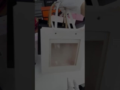 Bao bì hộp quà ván gấp tùy chỉnh với ruy băng cứng