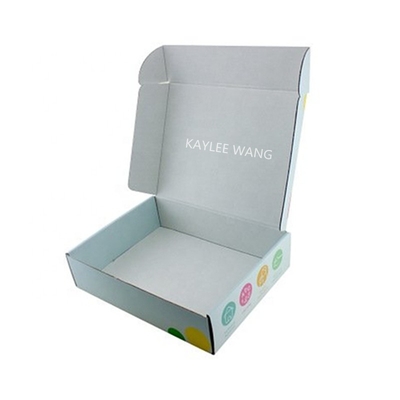 ODM Sản phẩm từ vải cứng đơn giản hộp thư trắng quần áo bao bì cho mũ giày dép