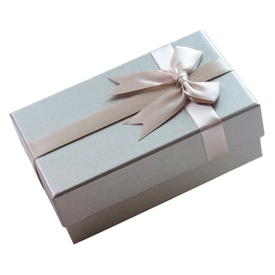Nước hoa Kẹo Mỹ phẩm Quà tặng Bao bì Hộp Nắp và Hộp Quà tặng Cơ bản với Nơ ruy băng