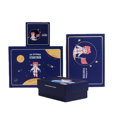 Hộp quà tặng Star Trek hình chữ nhật Hộp đựng quà tặng mỹ phẩm đầy màu sắc có thể tái chế