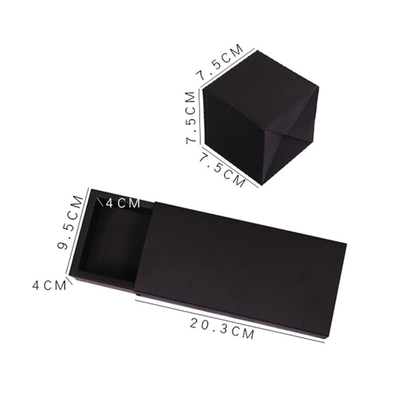Hộp quà tặng ngăn kéo sang trọng Bảng xám / Giấy tráng / Giấy đặc biệt Tùy chỉnh