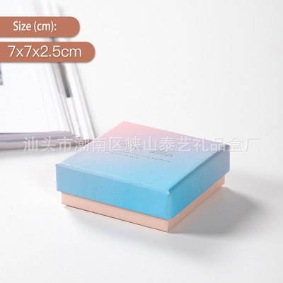 Matt Lamination Thùng giấy đóng gói quà Various Mô hình và Kích thước Thùng đồ trang sức giấy