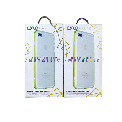 Giấy bìa hình chữ nhật Hộp đựng điện thoại tùy chỉnh Hộp in offset đầy màu sắc