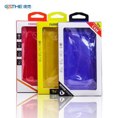 Tùy chỉnh hộp đóng gói hộp đựng di động Pantone Hiển thị trong suốt