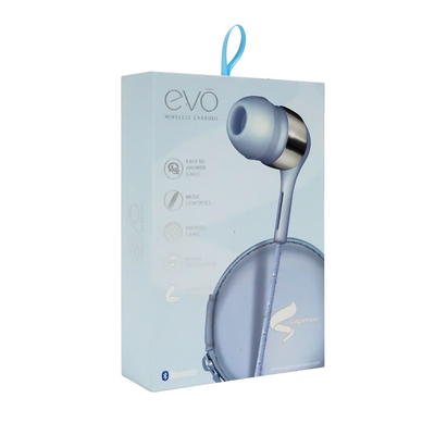 Tai nghe đầy màu sắc Bao bì hộp giấy tùy chỉnh với cửa sổ PVC rõ ràng