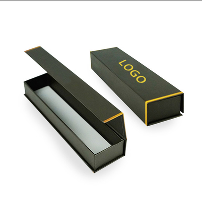 Logo tùy chỉnh Nhạc giấy màu đen Nhạc đồng hồ Nhạc đồng hồ Smart Pen Hộp quà từ tính