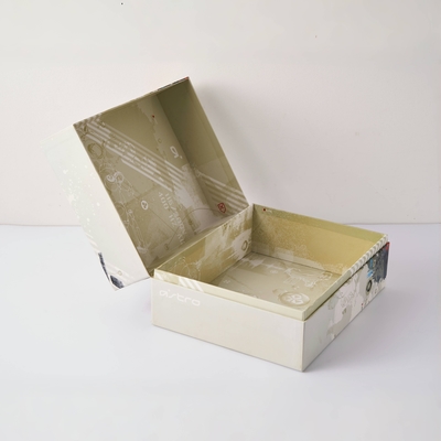 Hộp quà lưu trữ giấy cứng di động thân thiện với môi trường Bao bì với thiết kế nhẹ