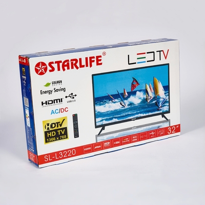 Thẻ tùy chỉnh Thẻ ván gấp hộp giấy lợp cho bao bì TV thông minh lớn