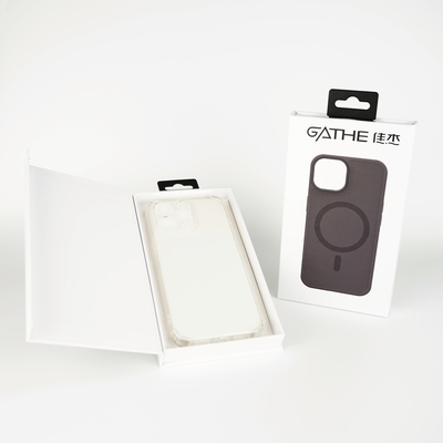 Hỗn rỗng Case điện thoại di động hộp đóng gói với treo, trượt ra cứng giấy ngăn kéo hộp đóng gói