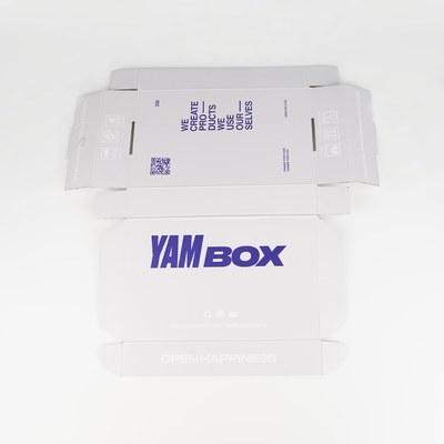 Hộp Logo tùy chỉnh Quần áo Bao bì sản phẩm Xếp gấp hộp máy bay