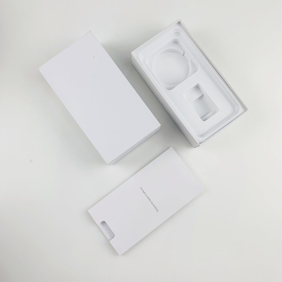 Logo tùy chỉnh nắp và nền White Box bao bì cho iPhone Series điện thoại thông minh