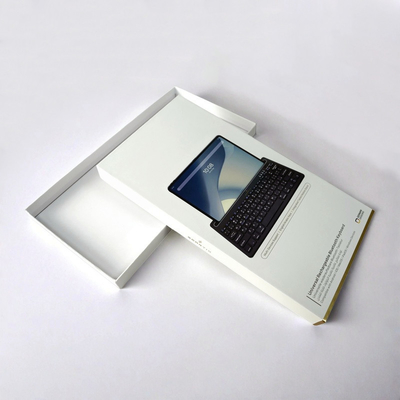 Logo tùy chỉnh máy tính xách tay máy tính cứng hộp giấy bao bì nắp và hộp cơ sở cho bàn phím Ipad không dây