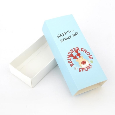 Bản in hình hoạt hình tùy chỉnh Sliding Out Drawer Box Thẻ quà bao bì đồ đạc