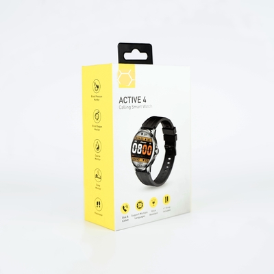 Hộp đồng hồ sang trọng tùy chỉnh Hộp quà điện tử Smart Watch Hộp giấy Bảng giấy cứng với móc cho đồng hồ táo