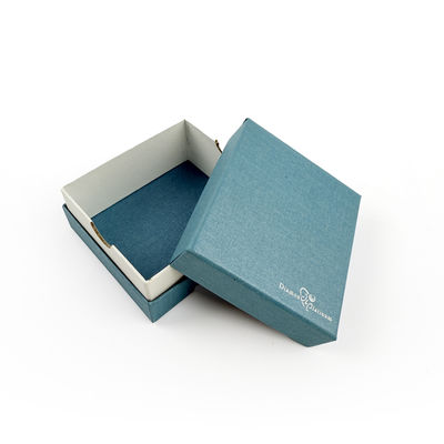 Custom Recyclable Cardboard Paper square Christmas Gift Box Jewelry Box Premium Lid and Base Box Packaging for Small Business